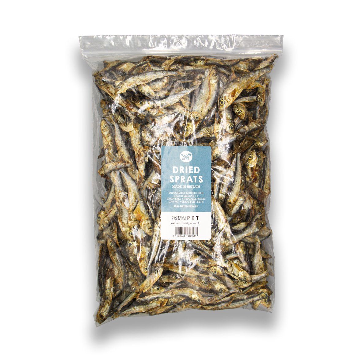 Dried Sprats for Dogs - Natural Dog Treats