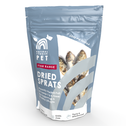 Dried Sprats for Dogs - Natural Dog Treats