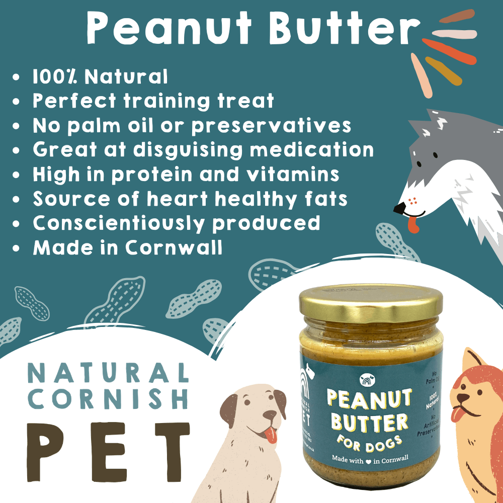 Cornish Peanut Butter for Dogs - Natural Dog Treats